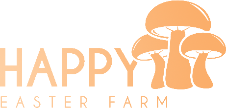 Happy easter farm